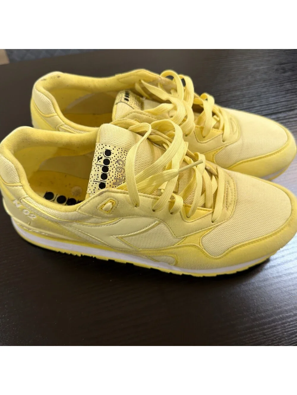 Size 10.5 US Men’s Diadora N92 Men's Sneakers In Pale Yellow